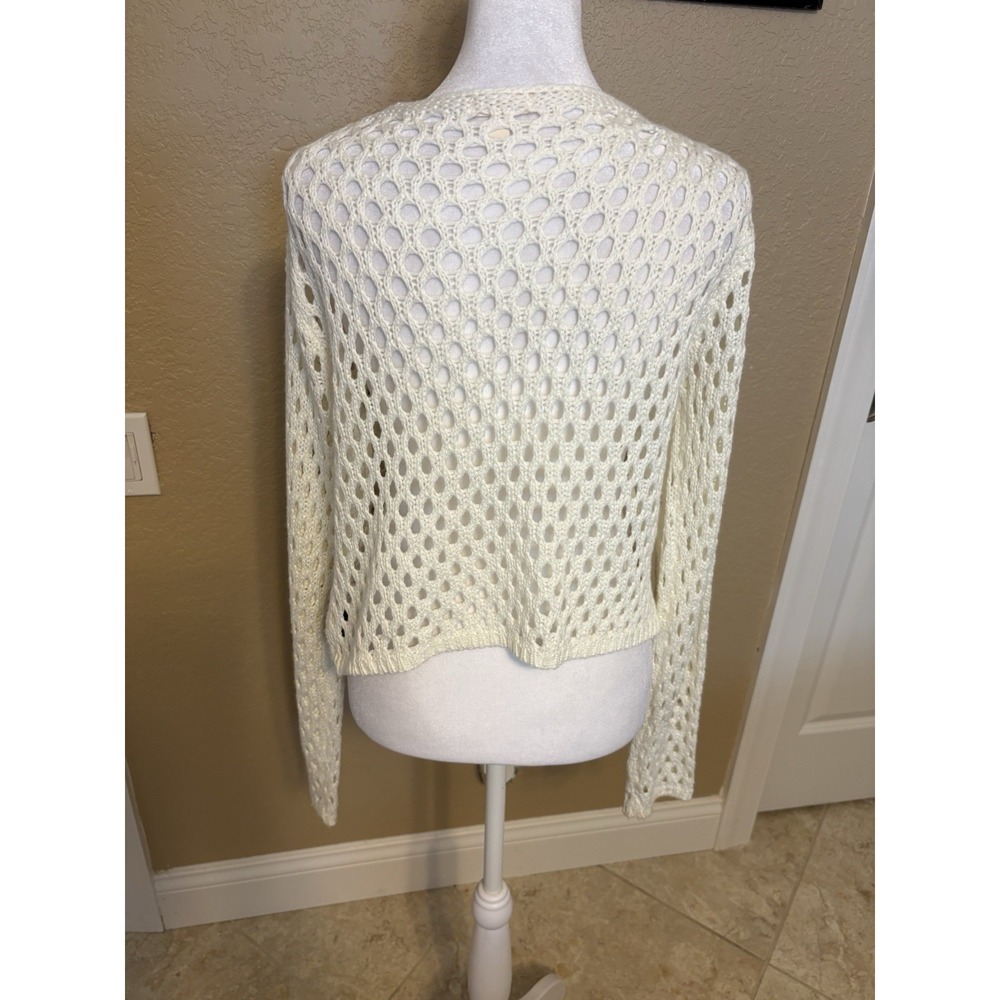 Debut Granny Square Crochet Cardigan, Large Boho Chic - Picture 3 of 8